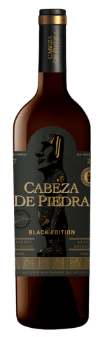 VINHO-CHILENO-TINTO-CABEZA-DE-PIEDRA-GRAN-RESERVA-BLACK-EDITION-CABERNET-SAUVIGNON-GARRAFA-750ML