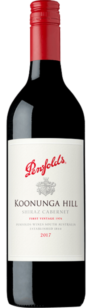 VINHO AUSTRALIANO PENFOLDS KOONUNGA HILL SHIRAZ CABERNET TINTO SAFRA 2018 GARRAFA 750ML