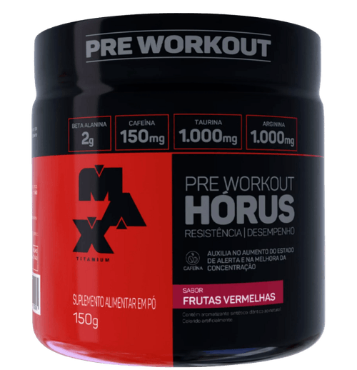 PRE TREINO MAX TINATNIUM 150G HORUS