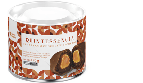 TAMARA QUINTA SEMENTE RECHEADA LARANJA COM CHOCOLATE 170G