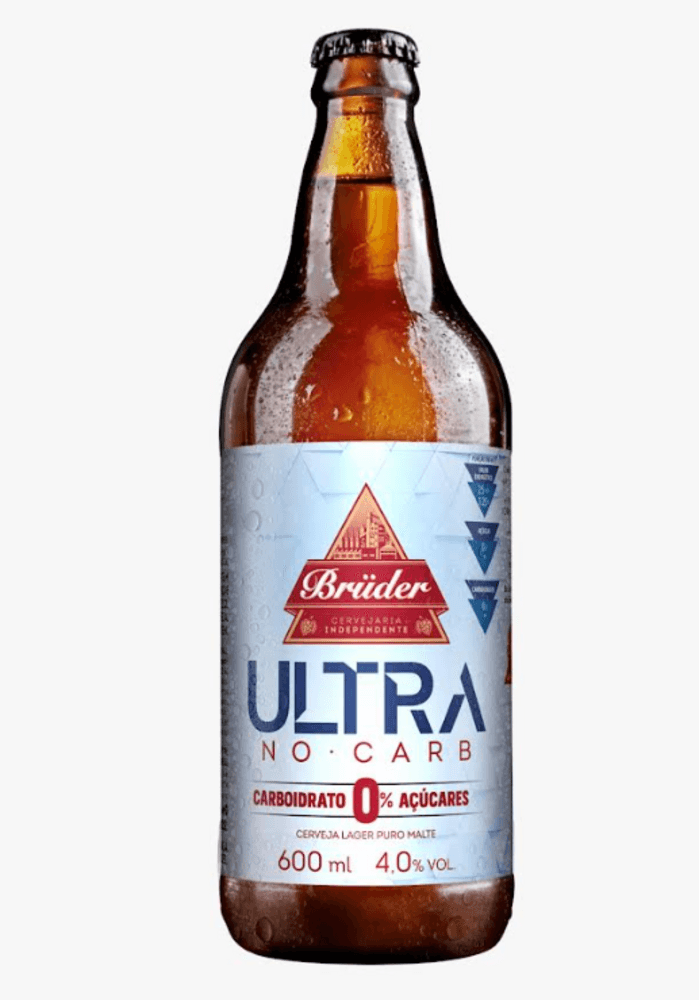 Cerveja Bruder Ultra 0 Carboidrato e Açúcar 600ml