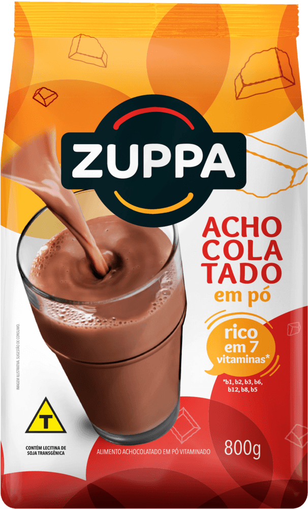 Alimento-Achocolatado-Po-Vitaminado-Zuppa-Pacote-800g
