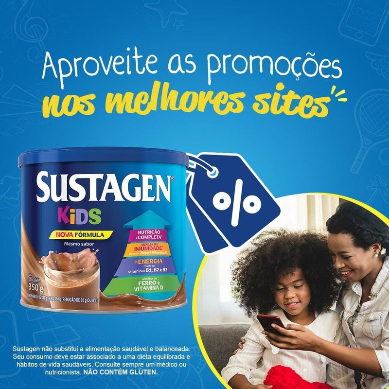 Complemento-Alimentar-Sustagen-Kids-Sabor-Chocolate---Lata-350g