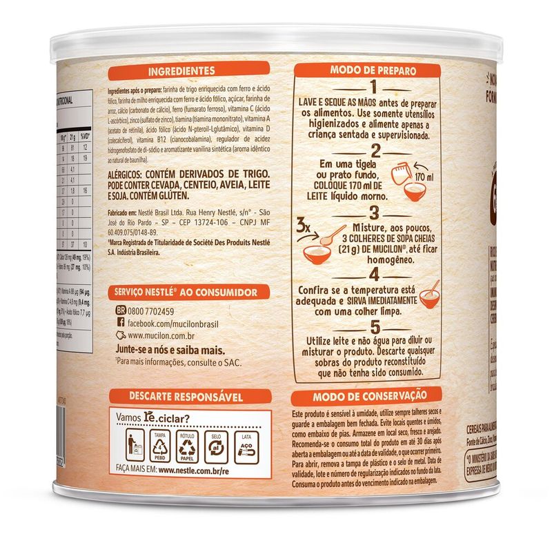 Cereal-Infantil-Mucilon-Multicereais-400g