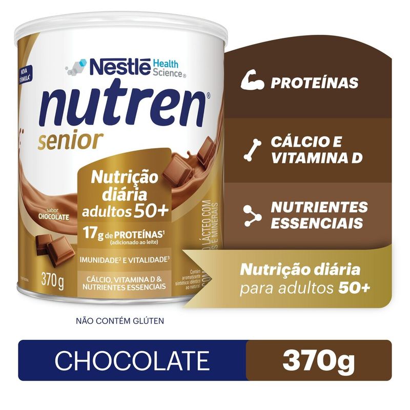 Complemento-Alimentar-Nutren-Senior-Chocolate-370g