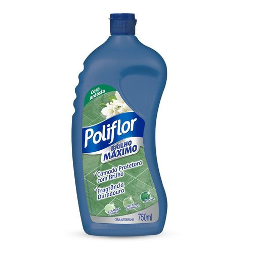 Cera Autobrilho Poliflor Brilho Máximo Ardósia 750ml