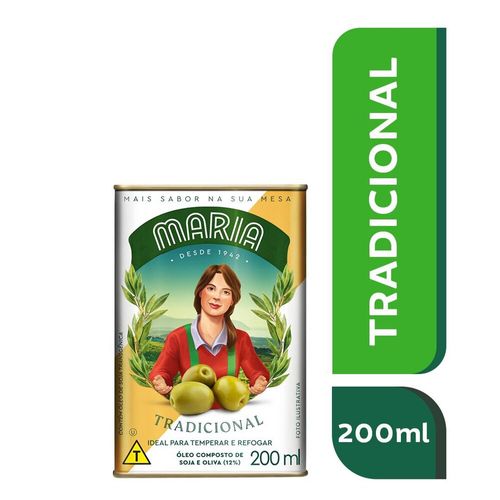Óleo Composto Maria Tradicional Lata 200ml