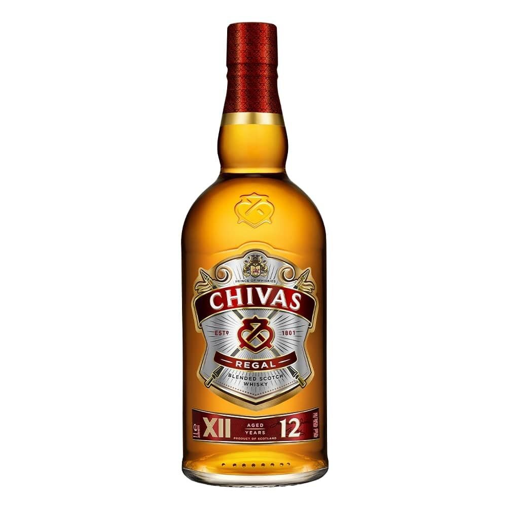 Whisky Chivas Regal 12 anos Escocês  - 1 litro