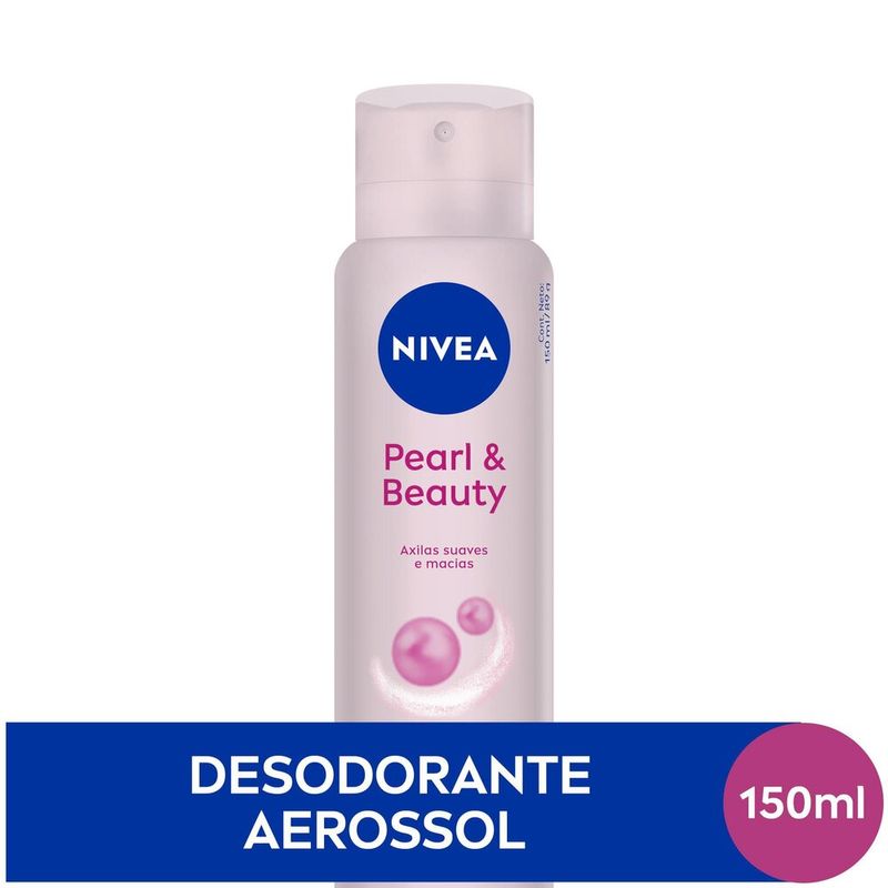 Desodorante-Antitranspirante-Aerossol-Nivea-Pearl---Beauty-150ml