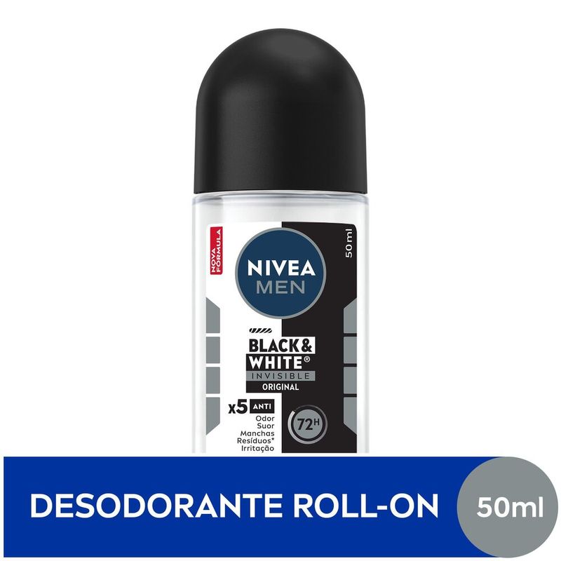 Desodorante-Antitranspirante-Roll-On-Nivea-Men-Invisible-Black---White-50ml