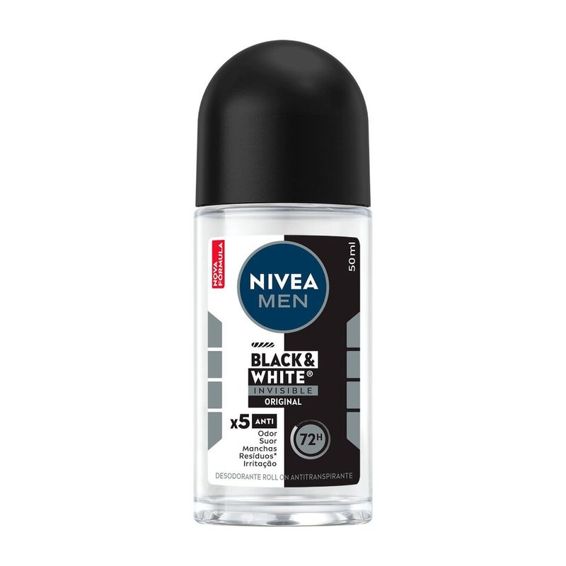 Desodorante-Antitranspirante-Roll-On-Nivea-Men-Invisible-Black---White-50ml