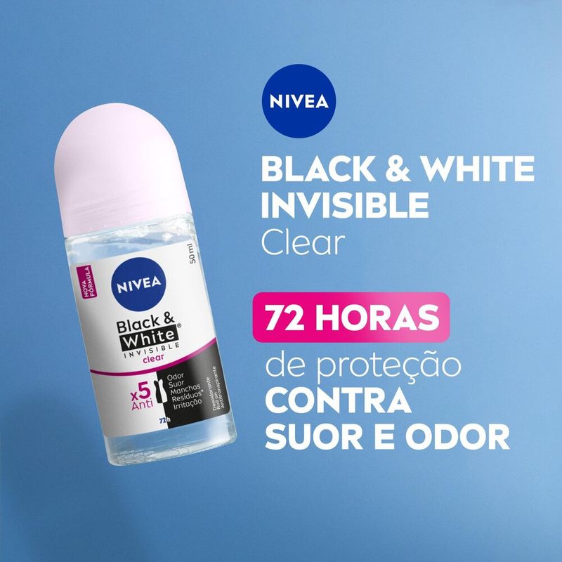 Desodorante-Antitranspirante-Roll-On-Nivea-Invisible-Black---White-Clear-50ml