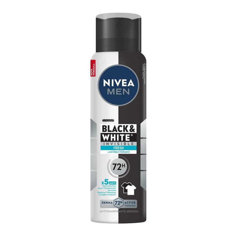 NIVEA-MEN-Desodorante-Aerossol-Black---White-INVISIBLE-Fresh-150ml