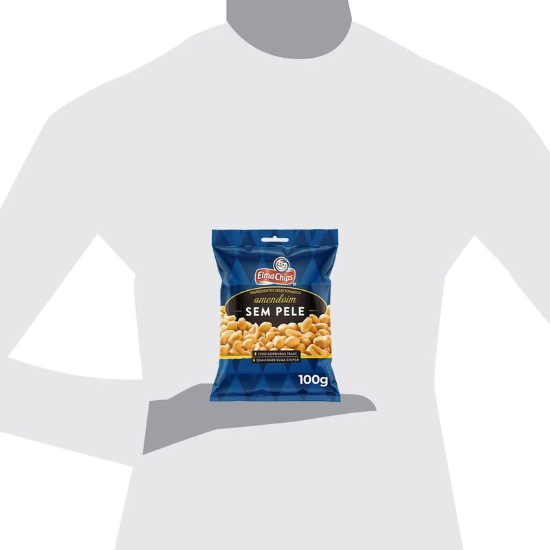 Amendoim-Sem-Pele-Elma-Chips-100G