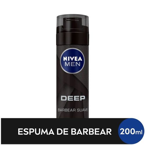 NIVEA MEN Espuma de Barbear Deep 200ml