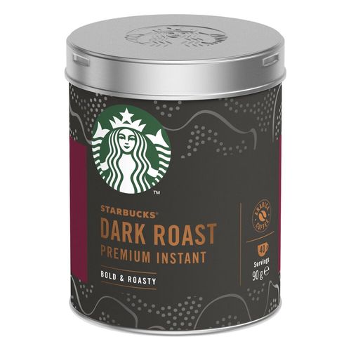 Café Solúvel Premium STARBUCKS Torra Escura Lata 90g