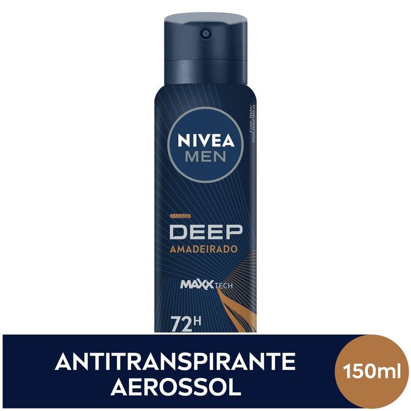 NIVEA-MEN-Antitranspirante-Aerossol-Deep-Amadeirado-MaxxTech-150-ml
