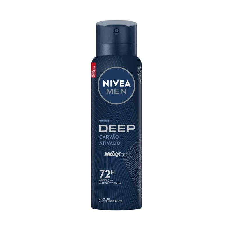 NIVEA-MEN-Antitranspirante-Aerossol-Deep-Carvao-Ativado-MaxxTech-150-ml