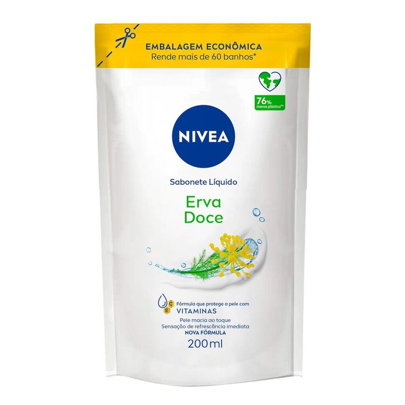 NIVEA-Sabonete-Liquido-Refil-Erva-Doce-200ml