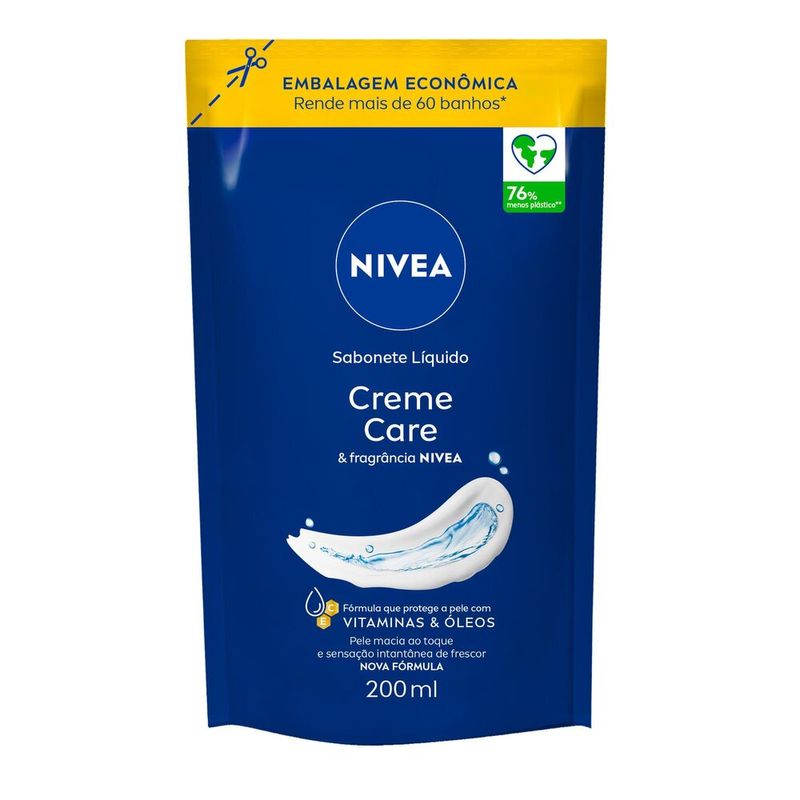 NIVEA-Sabonete-Liquido-Refil-Creme-Care-200ml