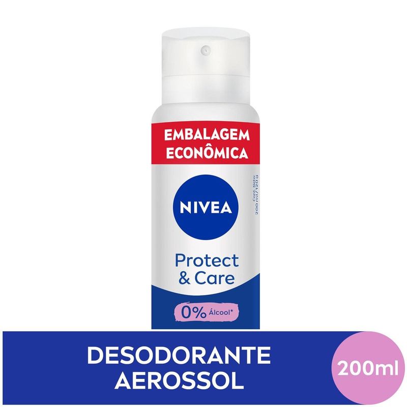 Desodorante-Antitranspirante-Aerossol-Nivea-Protect---Care-200ml