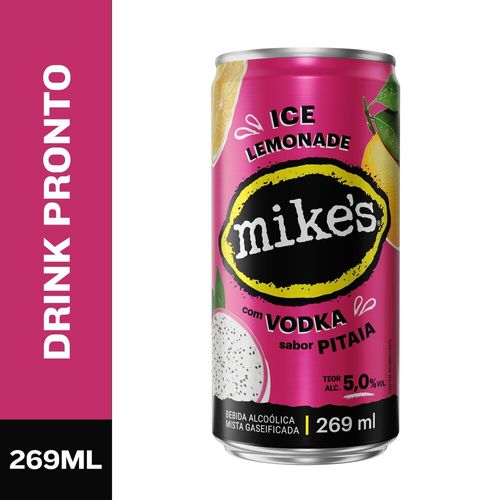 Drink Pronto Mike's Ice Pitaia 269ml Lata
