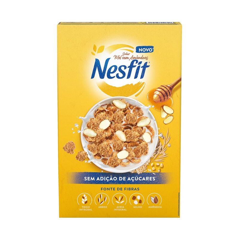 Cereal-Matinal-NESFIT-Mel-com-Amendoas-220g