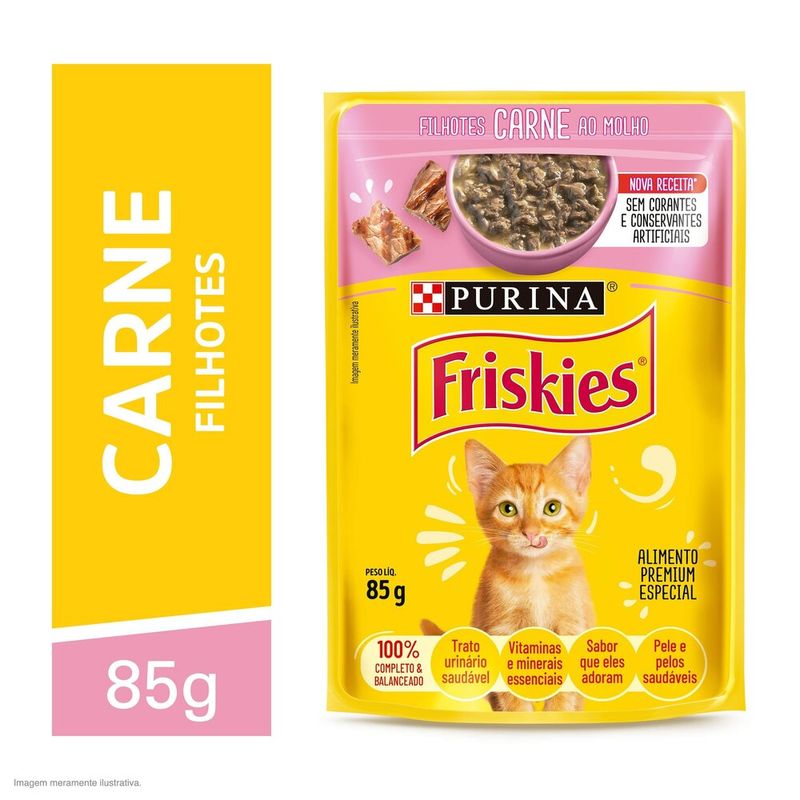 Racao-Umida-Gatos-Filhotes-FRISKIES-Carne-85g