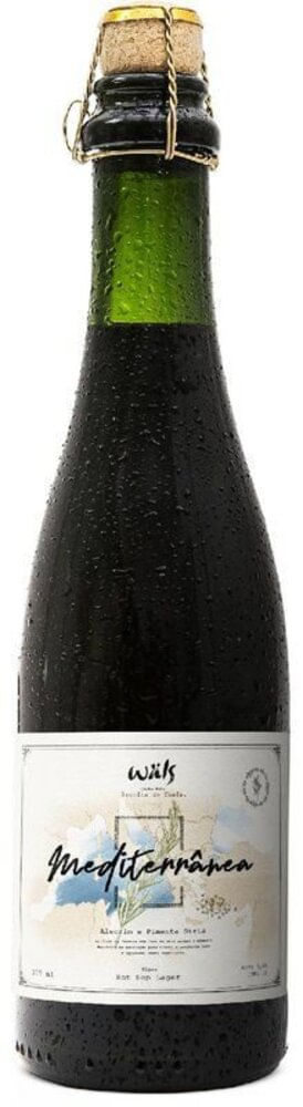 Cerveja Wäls Mediterrânea 375ml Garrafa Arrolhada