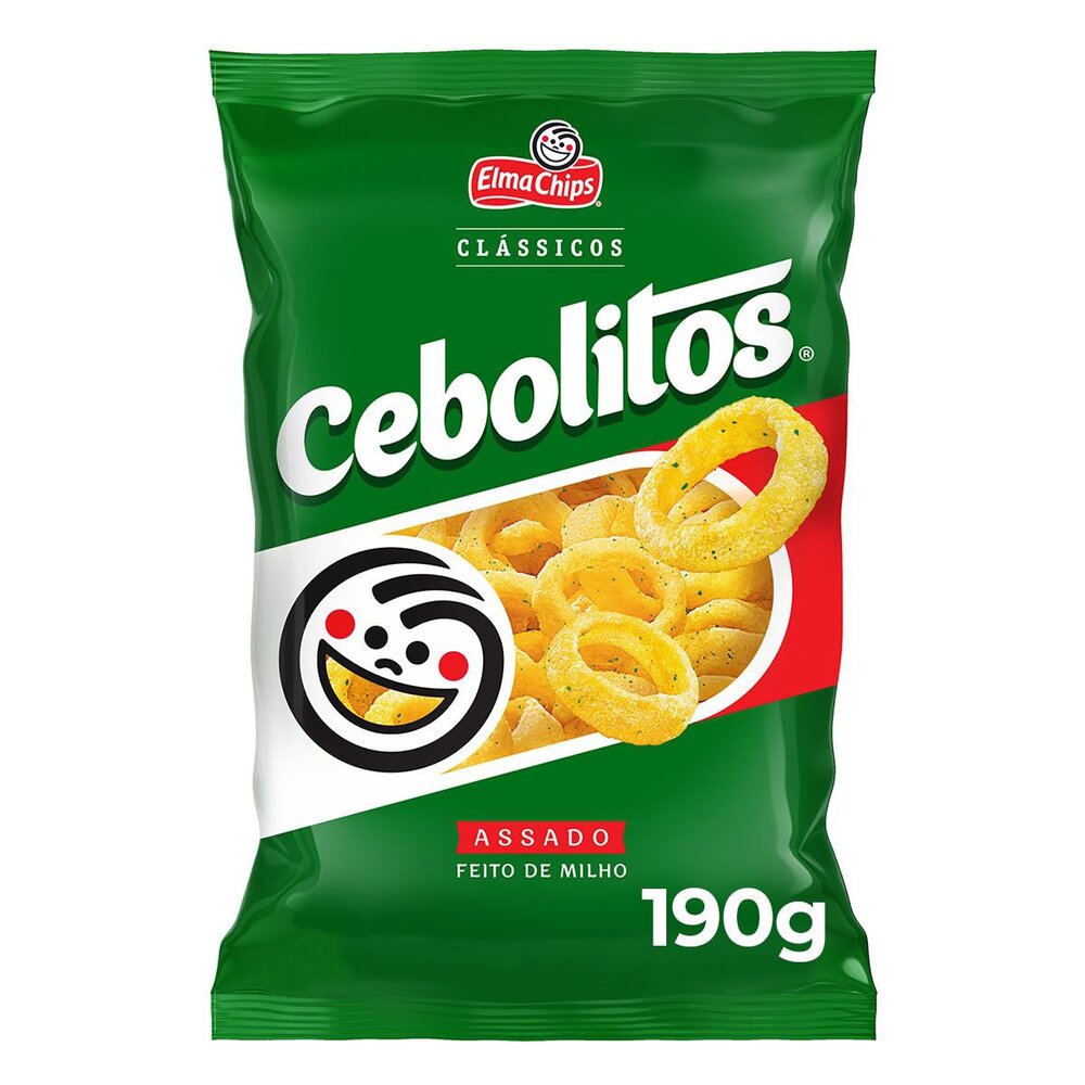 Salgadinho Cebolitos 190g