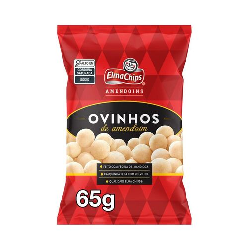 Ovinhos de Amendoim Elma Chips 65g
