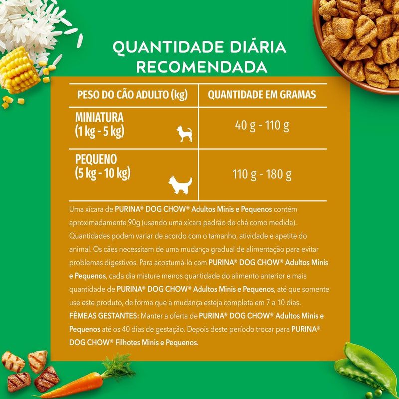 Racao-DOG-CHOW-Caes-Adultos-Minis-e-Pequenos-Sabor-Carne-Frango-e-Arroz-3kg