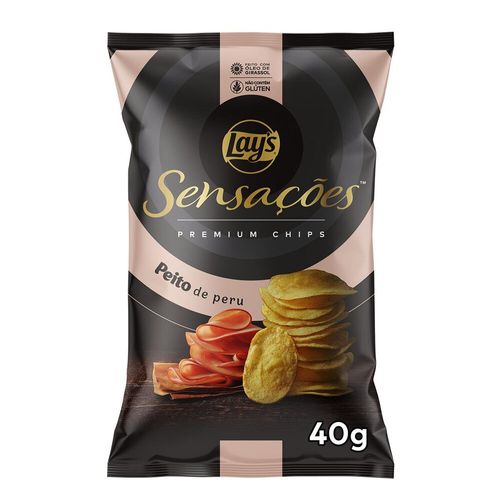 Batata Lays Sensações Peito de Peru 40g