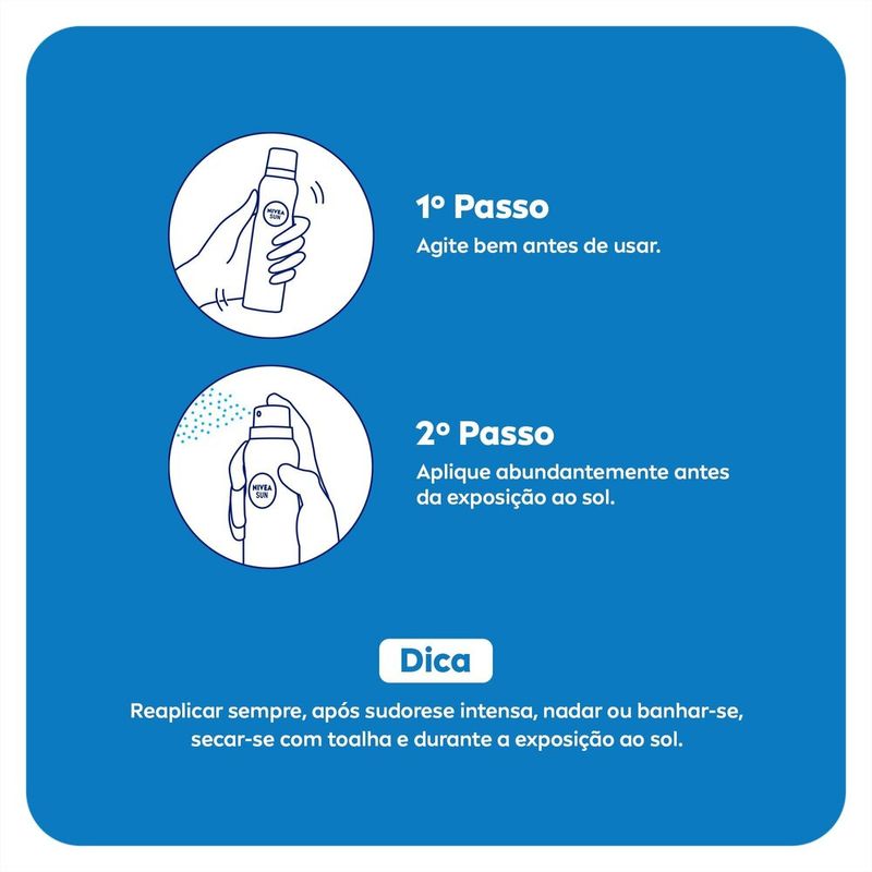 NIVEA-SUN-Protetor-Solar-Spray-Protect---Toque-Seco-FPS-50-200ml