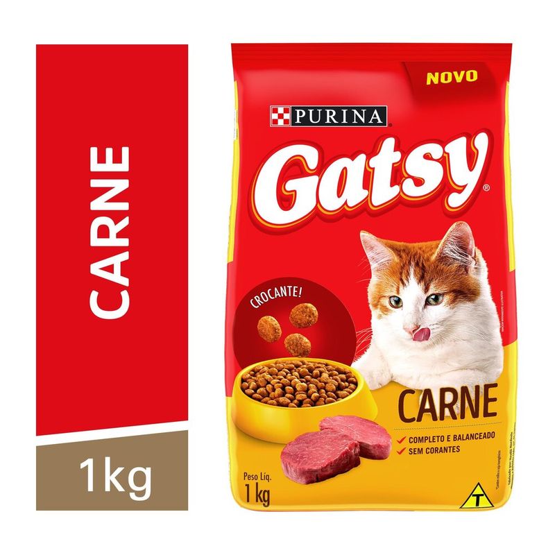 Racao-GATSY-Gatos-Adultos-Carne-1kg
