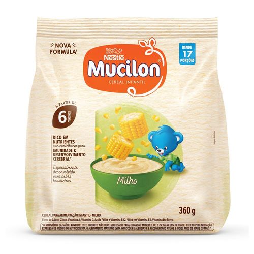 Cereal Infantil Mucilon Milho 360g