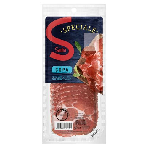 Copa fatiada 100g Sadia Speciale