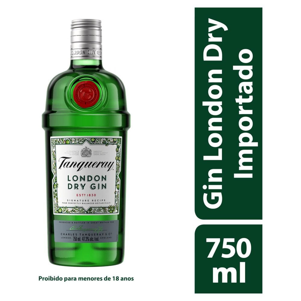 Gin London Dry Tanqueray Garrafa 750ml