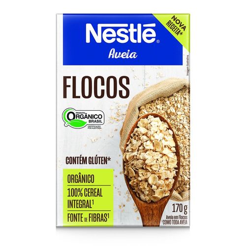 Aveia Orgânica NESTLÉ em Flocos 170g