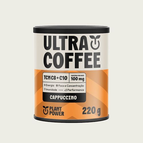 Suplemento Ultracoffee Cappuccino Plant Power 220g