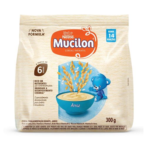 Cereal Infantil Mucilon Arroz 300g
