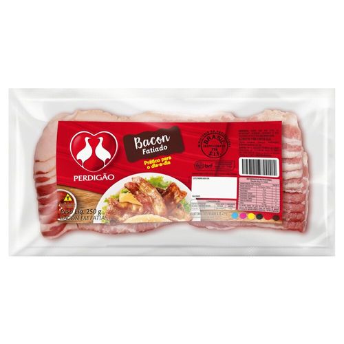 Bacon em fatias 250g Perdigão