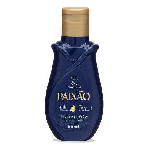 Óleo Corporal Paixão Inspiradora Rosas Brancas com ação desodorante 100ml
