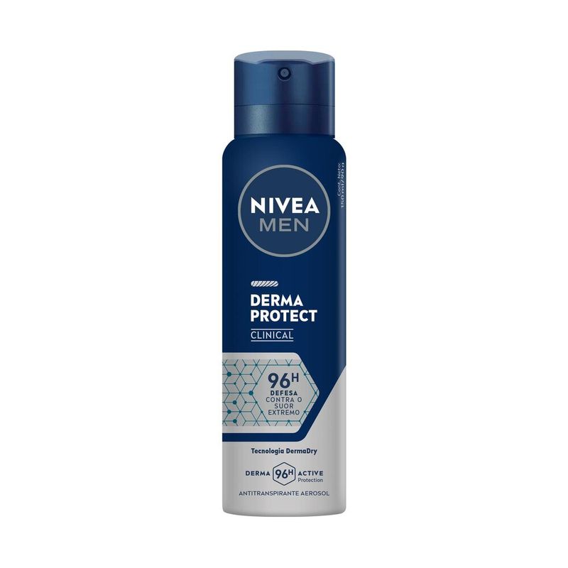 NIVEA-MEN-Desodorante-Antitranspirante-Aerossol-Derma-Protect-Clinical-150ml