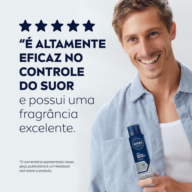 NIVEA-MEN-Desodorante-Antitranspirante-Aerossol-Derma-Protect-Clinical-150ml