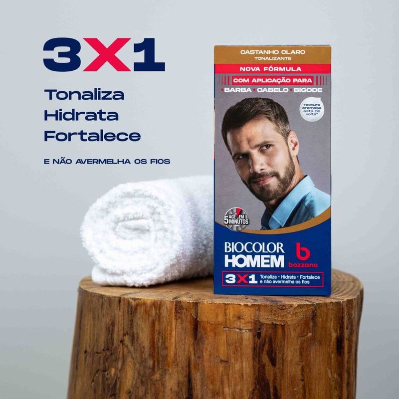 Tonalizante-de-Cabelo-Masculino-Biocolor-Homem-Bozzano-Castanho-Claro