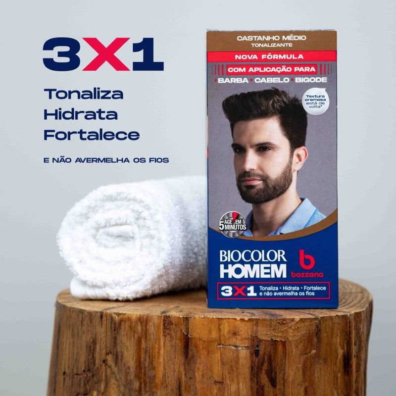 Tonalizante-de-Cabelo-Masculino-Biocolor-Homem-Bozzano-Castanho-Medio