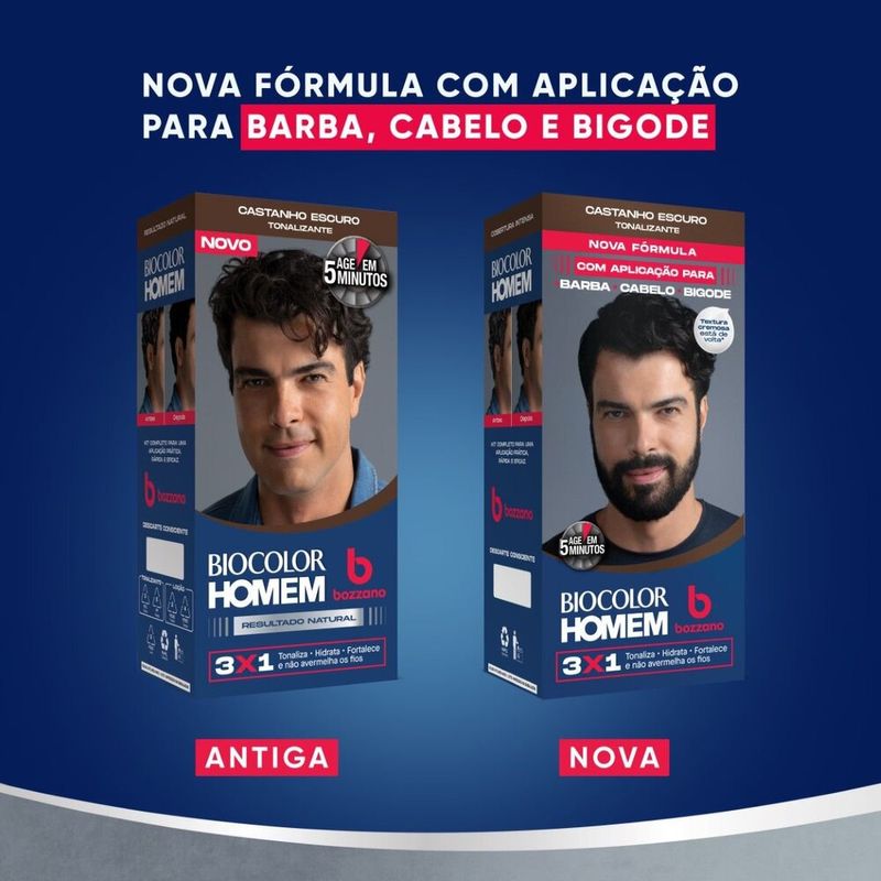Tonalizante-de-Cabelo-Masculino-Biocolor-Homem-Bozzano-Castanho-Escuro