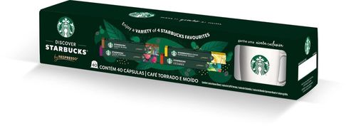 Café em Cápsula STARBUCKS Nespresso 48 Cápsulas 222g