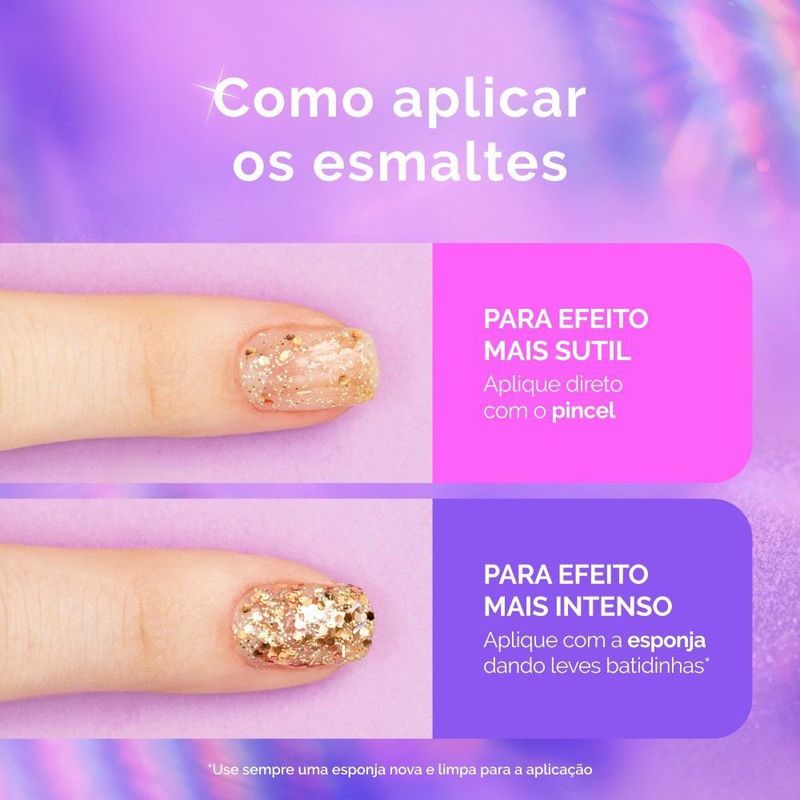 Esmalte-Risque-Livre-para-Brilhar-Glitter-Dourado-Chega-e-Arrasa---8ml